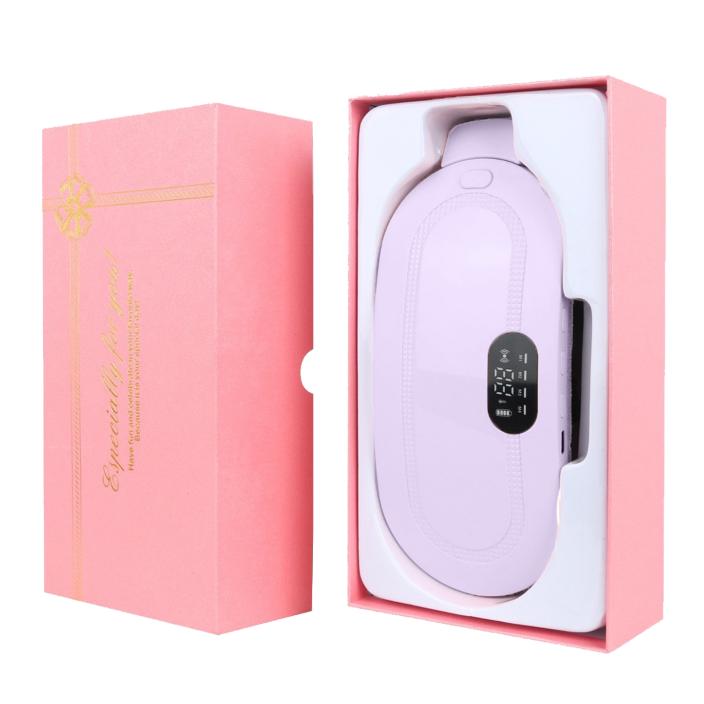 Ceinture Chauffante Anti-Crampes Menstruelles – Soulagement Thermique et Massage Intégré