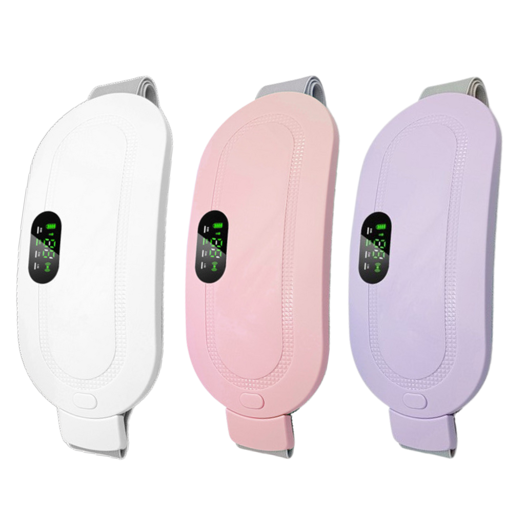 Ceinture Chauffante Anti-Crampes Menstruelles – Soulagement Thermique et Massage Intégré