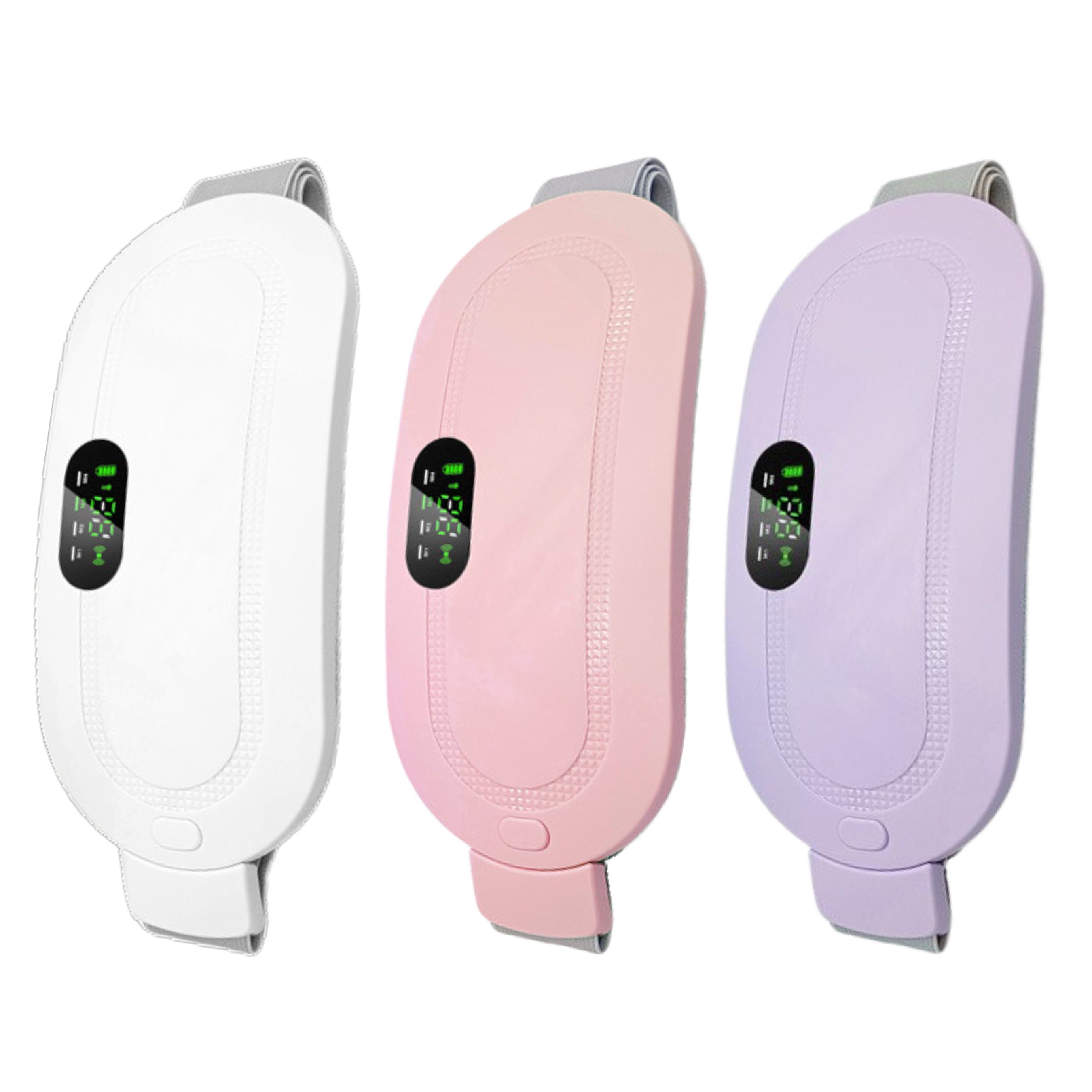 Ceinture Chauffante Anti-Crampes Menstruelles – Soulagement Thermique et Massage Intégré