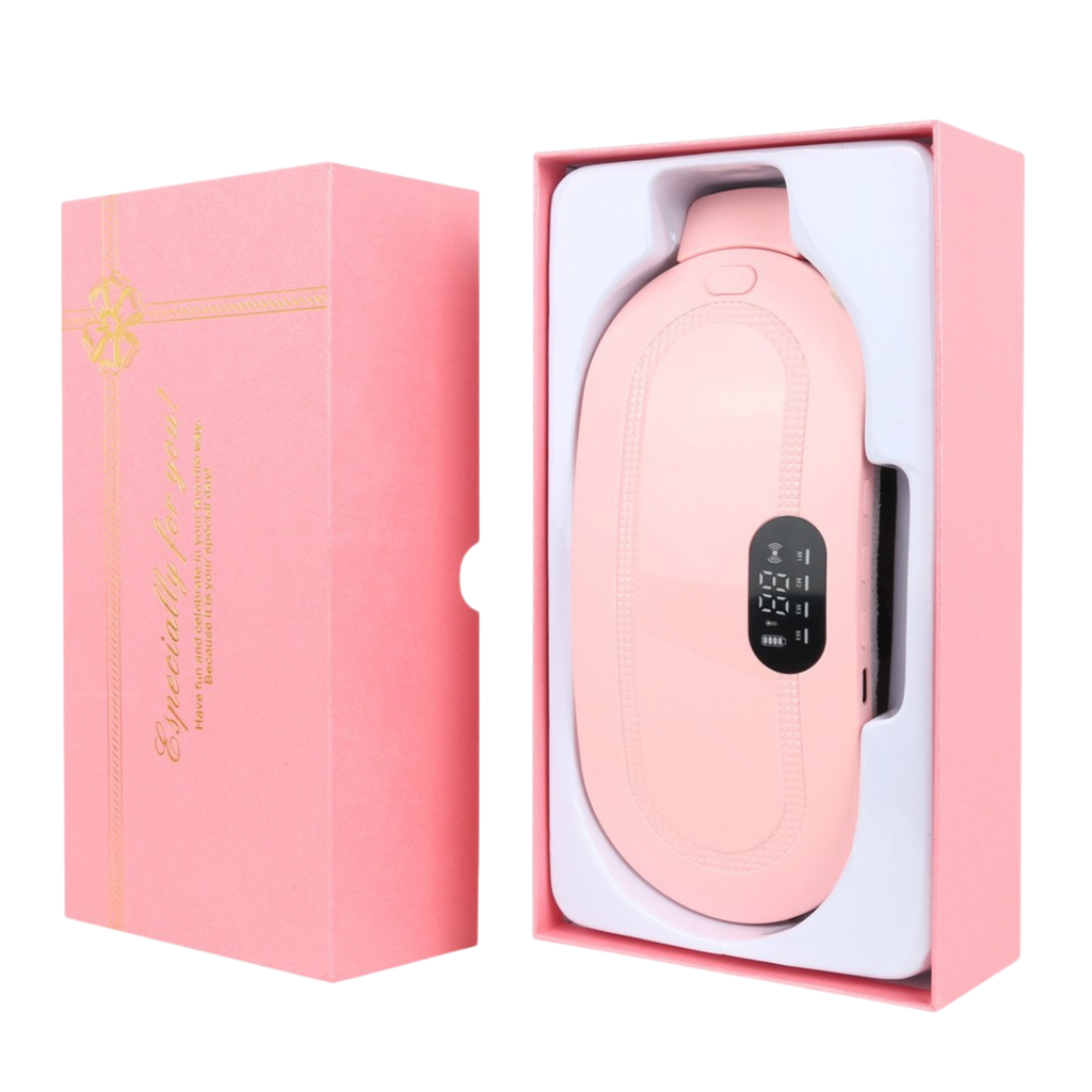 Ceinture Chauffante Anti-Crampes Menstruelles – Soulagement Thermique et Massage Intégré